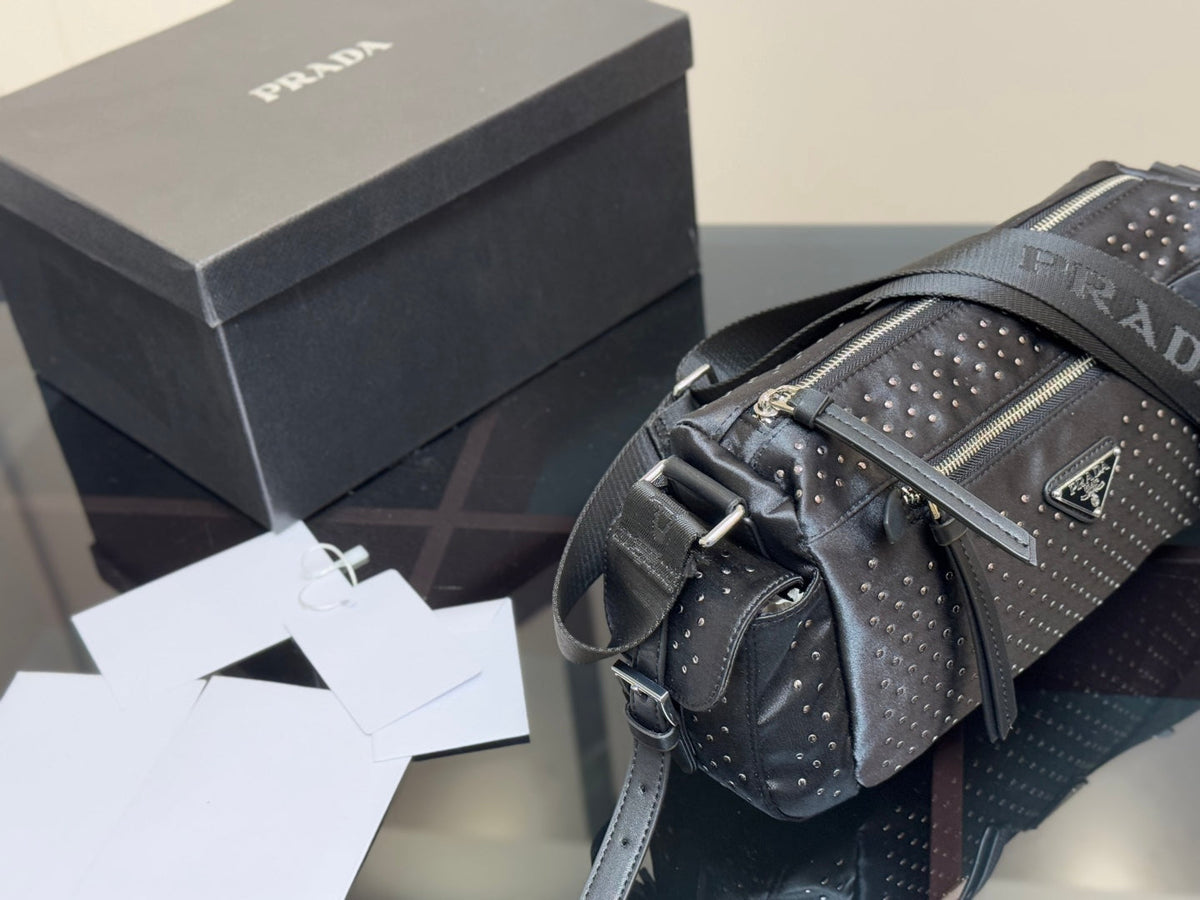 Prada Black Universal Messenger Bag