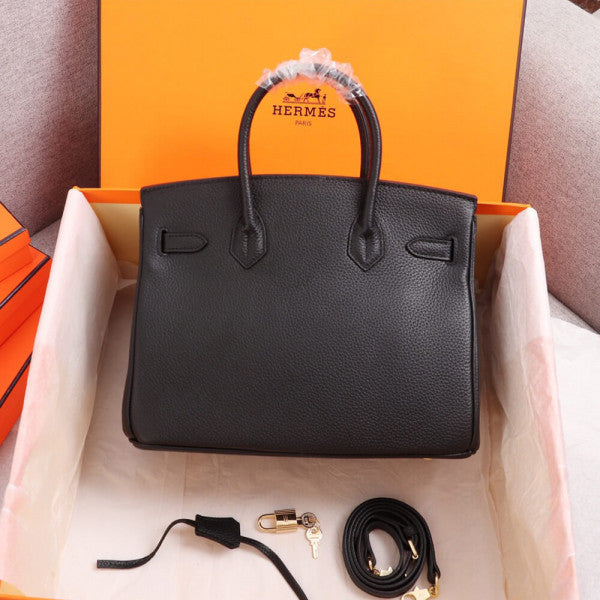 Hermes Brikin 35cm bag Black