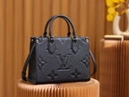 Louis Vuitton Ebene Monogram Leather Bag