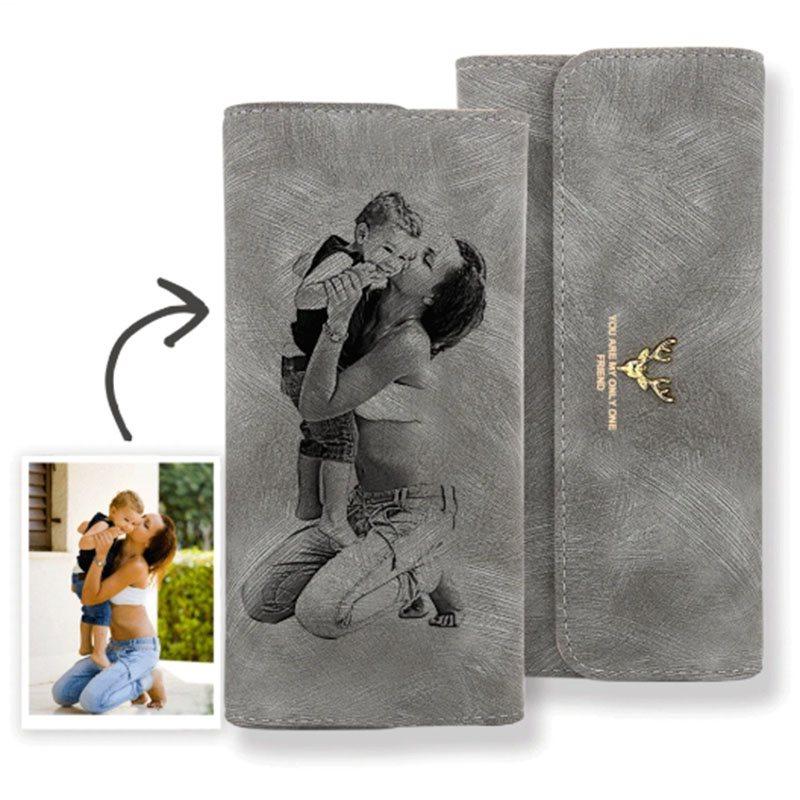 Custom Photo Engraved Wallet