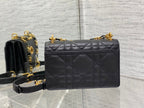 Dior Miss Caro Bag Macrocannage Lambskin Bag - 19 x 13 x 5.5 cm