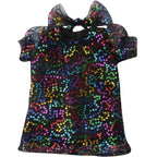 18 inch American Girl Sequined Mesh Princess Dress With Hair Band