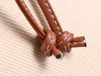 Celine Cabas Drawstring Cuir Triomphe In Textile And Calfskin Natural handbag