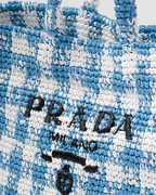 PRADA  Large crochet tote bag
