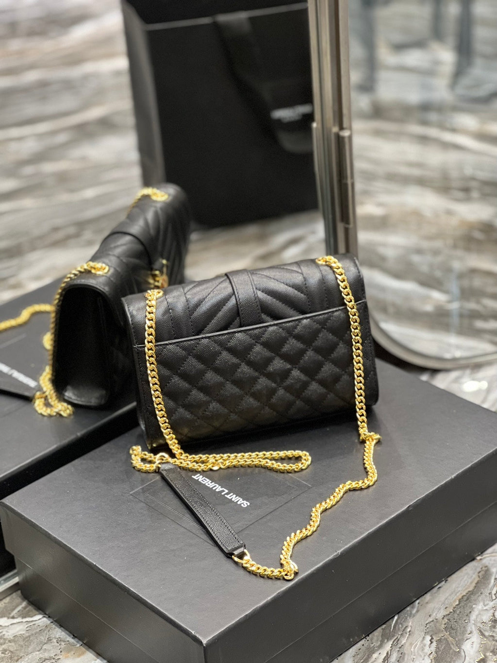 Ysl Envelope Bag 21cm 526286 03