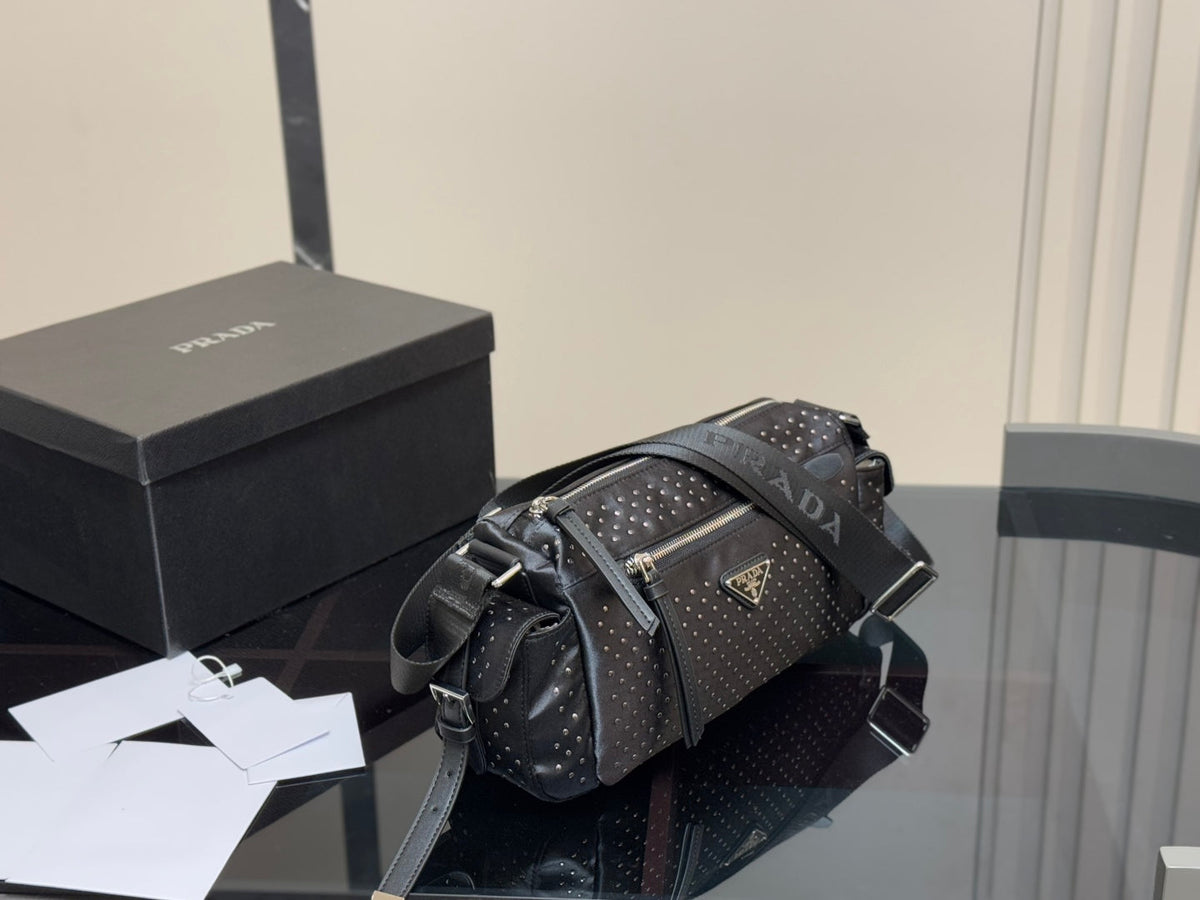 Prada Black Universal Messenger Bag
