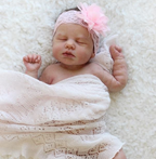 16" Flexible Waterproof Full Solid Silicone Reborn Baby Ollie