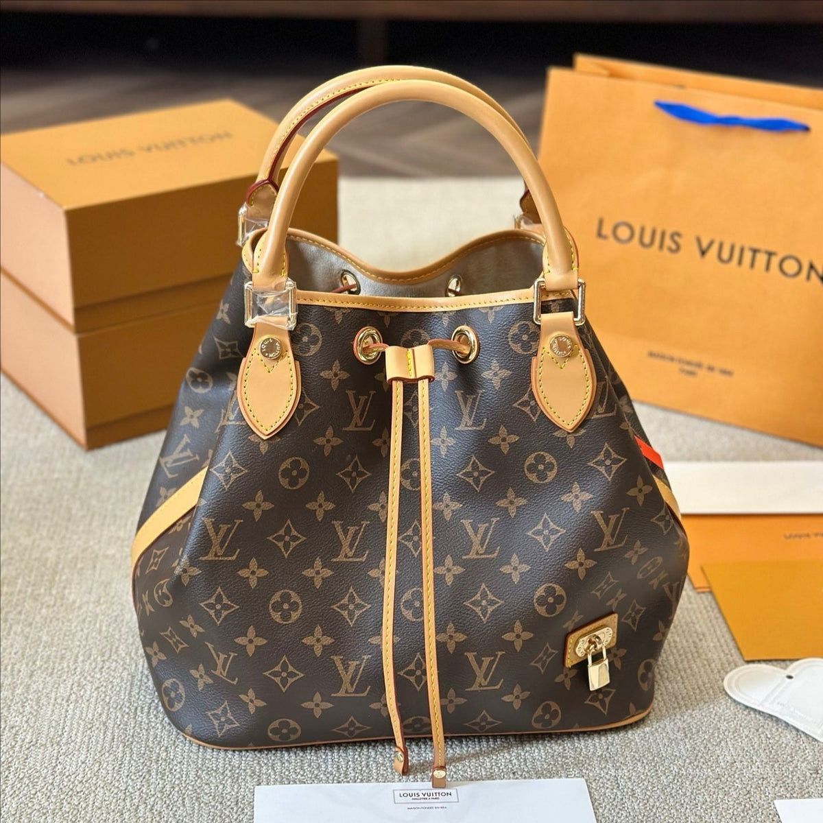LOUIS VUITTON EDEN NEO MONOGRAM SHOULDER BAG WITH STRAP