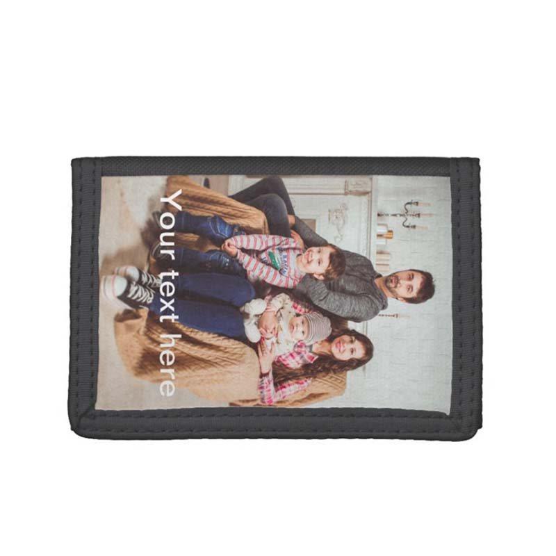 Custom Photo and/or Text Trifold Wallet