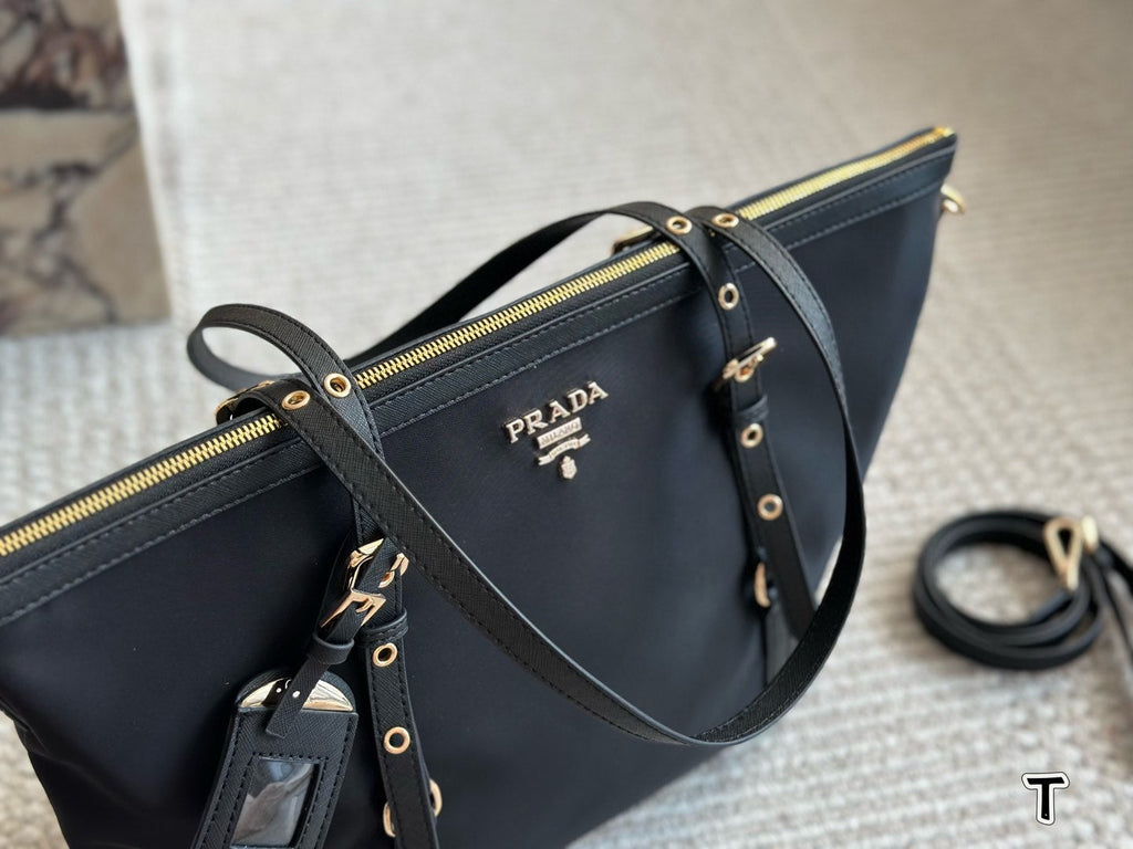 Prada Classic Tote Bag Nylon 35x28cm