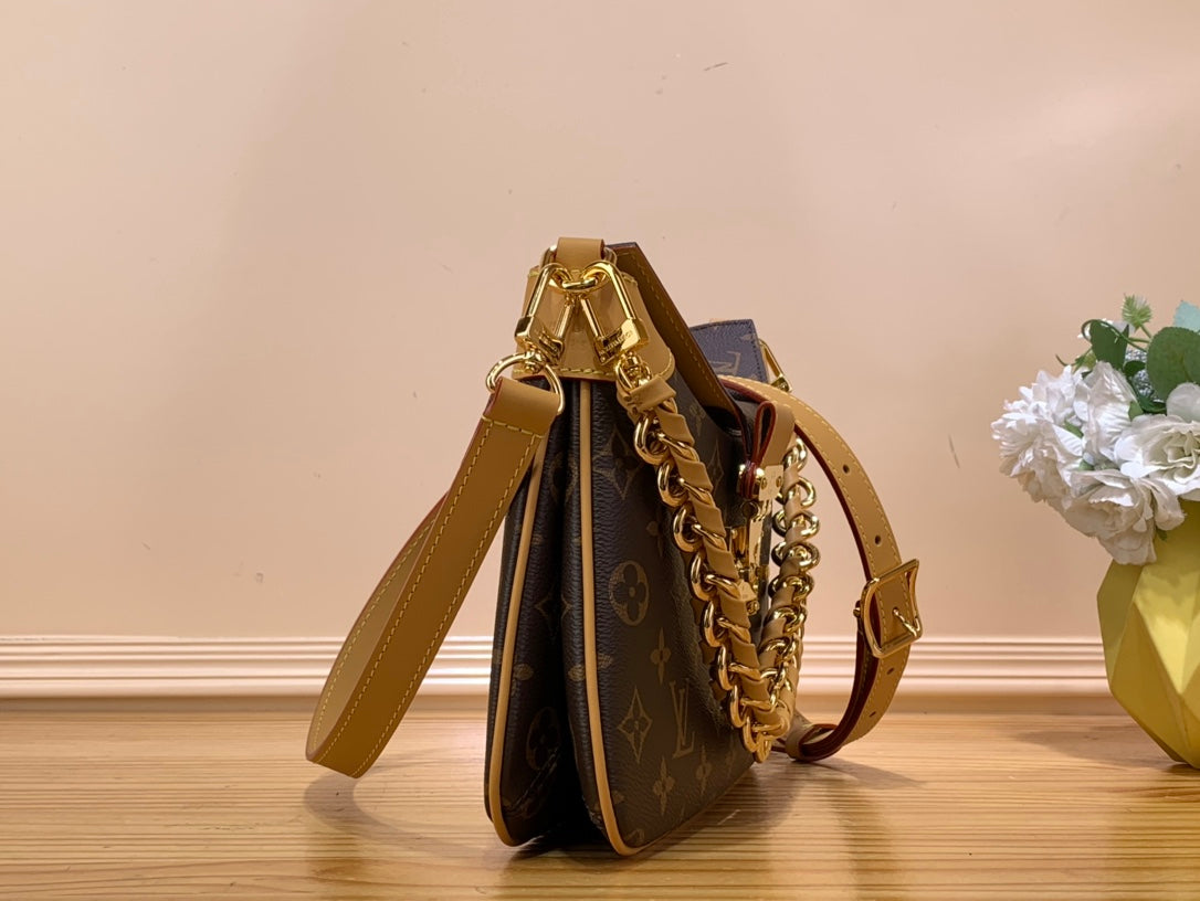 Louis Vuitton Twinny Brown - 29 x 19 x 9 cm