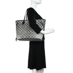 Louis Vuitton Neverfull Monogram Jacquard Denim