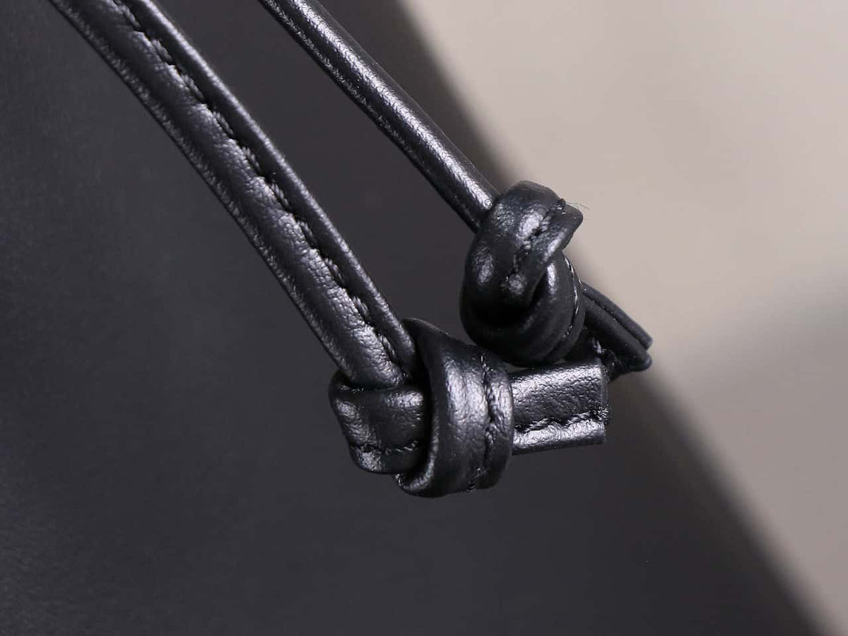 Celine cabas rawstring cuir triomphe in grained calfskin handbag