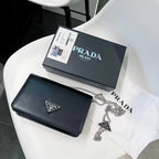pra retro shiny small square bag