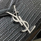 Authentic Saint Laurent CASSANDRA Top Handle Bag 578000  24×20x11cm