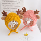 Cute Antlers Christmas Hats for 20-23 Inches Reborn Dolls