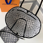 LV Louis Vuitton Neverfull MM Tote Bag