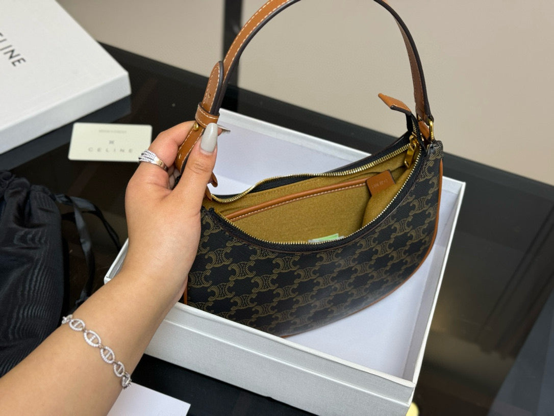 Celine Ava Vintage Shoulder Bag 24x20cm