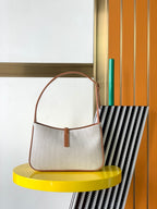 YSL LE 5 À 7 in canvas and leather - 23 X 16 X 6.5 CM