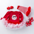 New Baby Christmas Suit Clothes Dress