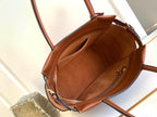 Celine Medium Cabas Bourgeoi brown handbag