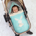 Warm Knit Fleece Sleeping Bag For 17-24 Inches Reborn Dolls