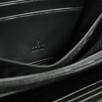 Gucci Single Zipper Handbag Black 20x10cm