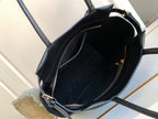 Celine Medium Cabas Bourgeoi black handbag