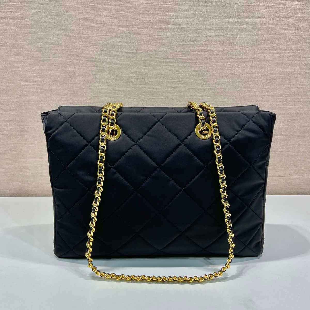 Prada Re-edition Vintage Chain Tote Bag