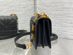 Dior Miss Caro Bag Macrocannage Lambskin Bag - 19 x 13 x 5.5 cm