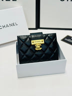 Gucci Black Short Wallet Mini Purse - 12x10cm