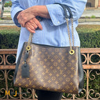 LOUIS VUITTON  Monogram Surene MM Caramel 37x26x15cm