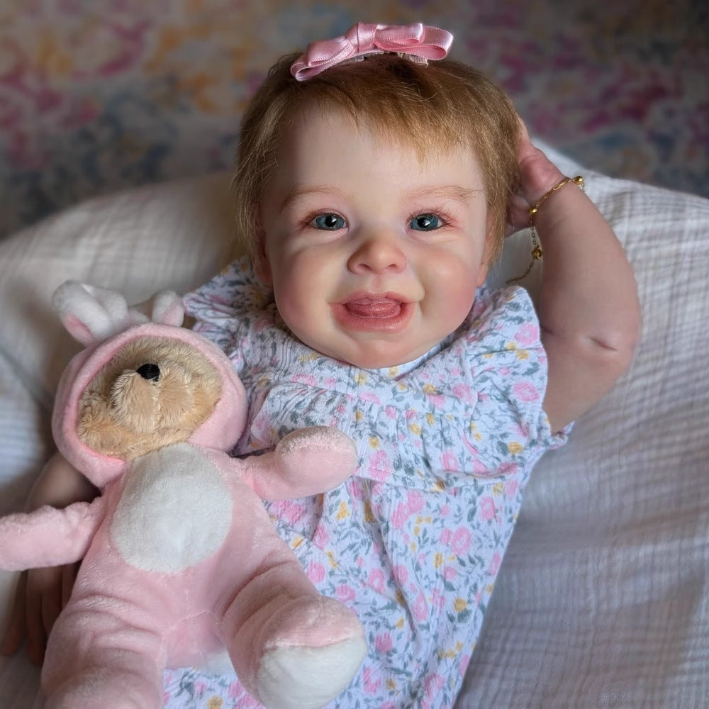 19inch Handmade Reborn Doll For Children'S Birthday And Christmas Best Toy Gift