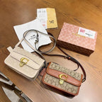 Coa Studio19 Series Small Square Bag With Hardware Lock