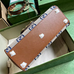 Gucci Horsebit 1955 bag ebony beige - 29x20x13cm