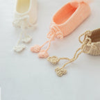 Lace Soft-soled Knitted Shoes for 17-24 Inches Reborn Dolls
