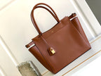 Celine Medium Cabas Bourgeoi brown handbag