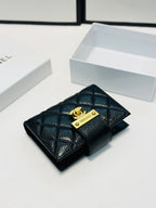 Gucci Black Short Wallet Mini Purse - 12x10cm