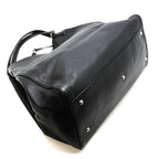 Gucci Interlocking Tassel Bag Women's Tote Leather Black