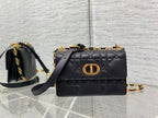 Dior Miss Caro Bag Macrocannage Lambskin Bag - 19 x 13 x 5.5 cm